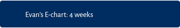 Evan’s E chart: 4 weeks
